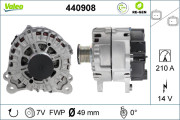 440908 Alternátor VALEO RE-GEN REMANUFACTURED VALEO