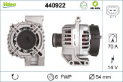 440922 generátor VALEO RE-GEN REMANUFACTURED VALEO