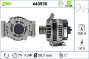 440936 Alternátor VALEO RE-GEN REMANUFACTURED VALEO