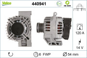 440941 Alternátor VALEO RE-GEN REMANUFACTURED VALEO