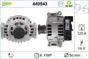 440943 generátor VALEO RE-GEN REMANUFACTURED VALEO