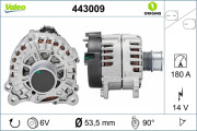 443009 generátor VALEO ORIGINS NEW VALEO