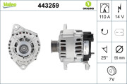 443259 Alternátor VALEO ORIGINS NEW VALEO