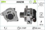 444236 Alternátor VALEO RE-GEN REMANUFACTURED VALEO