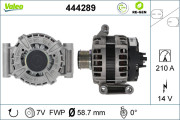 444289 generátor VALEO RE-GEN REMANUFACTURED VALEO