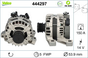 444297 Alternátor VALEO RE-GEN REMANUFACTURED VALEO