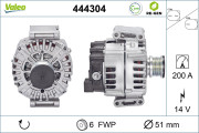 444304 generátor VALEO RE-GEN REMANUFACTURED VALEO