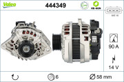 444349 Alternátor VALEO RE-GEN REMANUFACTURED VALEO