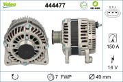 444477 Alternátor VALEO RE-GEN REMANUFACTURED VALEO