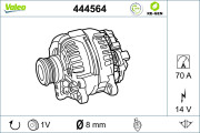 444564 VALEO alternátor 444564 VALEO