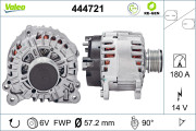 444721 Alternátor VALEO RE-GEN REMANUFACTURED VALEO