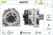 444727 Alternátor VALEO RE-GEN REMANUFACTURED VALEO