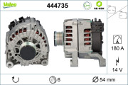 444735 generátor VALEO RE-GEN REMANUFACTURED VALEO