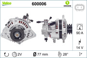 600006 Alternátor VALEO ORIGINS NEW VALEO