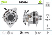 600024 generátor VALEO ORIGINS NEW VALEO