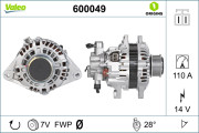 600049 Alternátor VALEO ORIGINS NEW VALEO