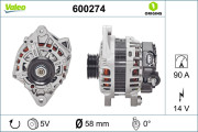 600274 Alternátor VALEO ORIGINS NEW VALEO