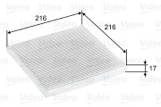 698796 Filtr, vzduch v interiéru VALEO ESSENTIAL VALEO