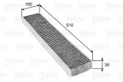 698745 Filtr, vzduch v interiéru VALEO PROTECT VALEO