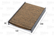 701018 Filtr, vzduch v interiéru VALEO PROTECT MAX VALEO