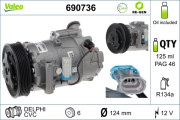 690736 VALEO kompresor klimatizácie 690736 VALEO