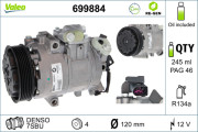 699884 Kompresor, klimatizace VALEO RE-GEN REMANUFACTURED VALEO