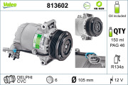 813602 Kompresor, klimatizace VALEO RE-GEN REMANUFACTURED VALEO