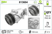 813604 Kompresor, klimatizace VALEO RE-GEN REMANUFACTURED VALEO