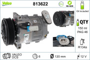 813622 Kompresor, klimatizace VALEO RE-GEN REMANUFACTURED VALEO