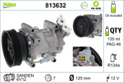 813632 Kompresor, klimatizace VALEO RE-GEN REMANUFACTURED VALEO