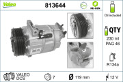 813644 Kompresor, klimatizace VALEO RE-GEN REMANUFACTURED VALEO