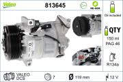 813645 Kompresor, klimatizace VALEO RE-GEN REMANUFACTURED VALEO