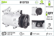 813733 Kompresor, klimatizace VALEO RE-GEN REMANUFACTURED VALEO