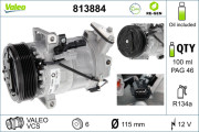 813884 Kompresor, klimatizace VALEO RE-GEN REMANUFACTURED VALEO