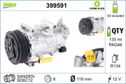 399591 Kompresor, klimatizace VALEO CORE-FLEX VALEO