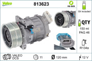 813623 Kompresor, klimatizace VALEO RE-GEN REMANUFACTURED VALEO