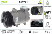 813741 Kompresor, klimatizace VALEO RE-GEN REMANUFACTURED VALEO