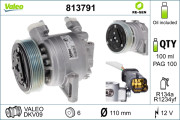 813791 Kompresor, klimatizace VALEO RE-GEN REMANUFACTURED VALEO