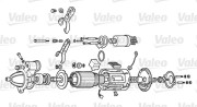 6215A VALEO żtartér 6215A VALEO