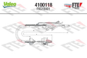4100118 Tažné lanko, ovládání spojky FTE CLUTCH ACTUATION VALEO