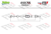 4101705 Tažné lanko, ovládání spojky FTE CLUTCH ACTUATION VALEO