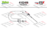 4102409 Tažné lanko, ovládání spojky FTE CLUTCH ACTUATION VALEO