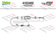 4103402 Tažné lanko, ovládání spojky FTE CLUTCH ACTUATION VALEO