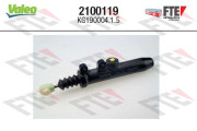 2100119 Hadička plnicího vzduchu FTE CLUTCH ACTUATION VALEO