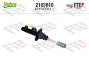 2103619 Hadička plnicího vzduchu FTE CLUTCH ACTUATION VALEO