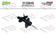 2115619 Hadička plnicího vzduchu FTE CLUTCH ACTUATION VALEO