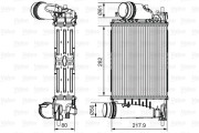 817175 Chladič turba VALEO