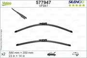 577947 List stěrače SILENCIO FLAT BLADE SET VALEO