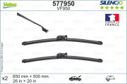 577950 List stěrače SILENCIO FLAT BLADE SET VALEO