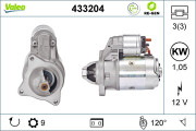 433204 Startér VALEO RE-GEN REMANUFACTURED VALEO